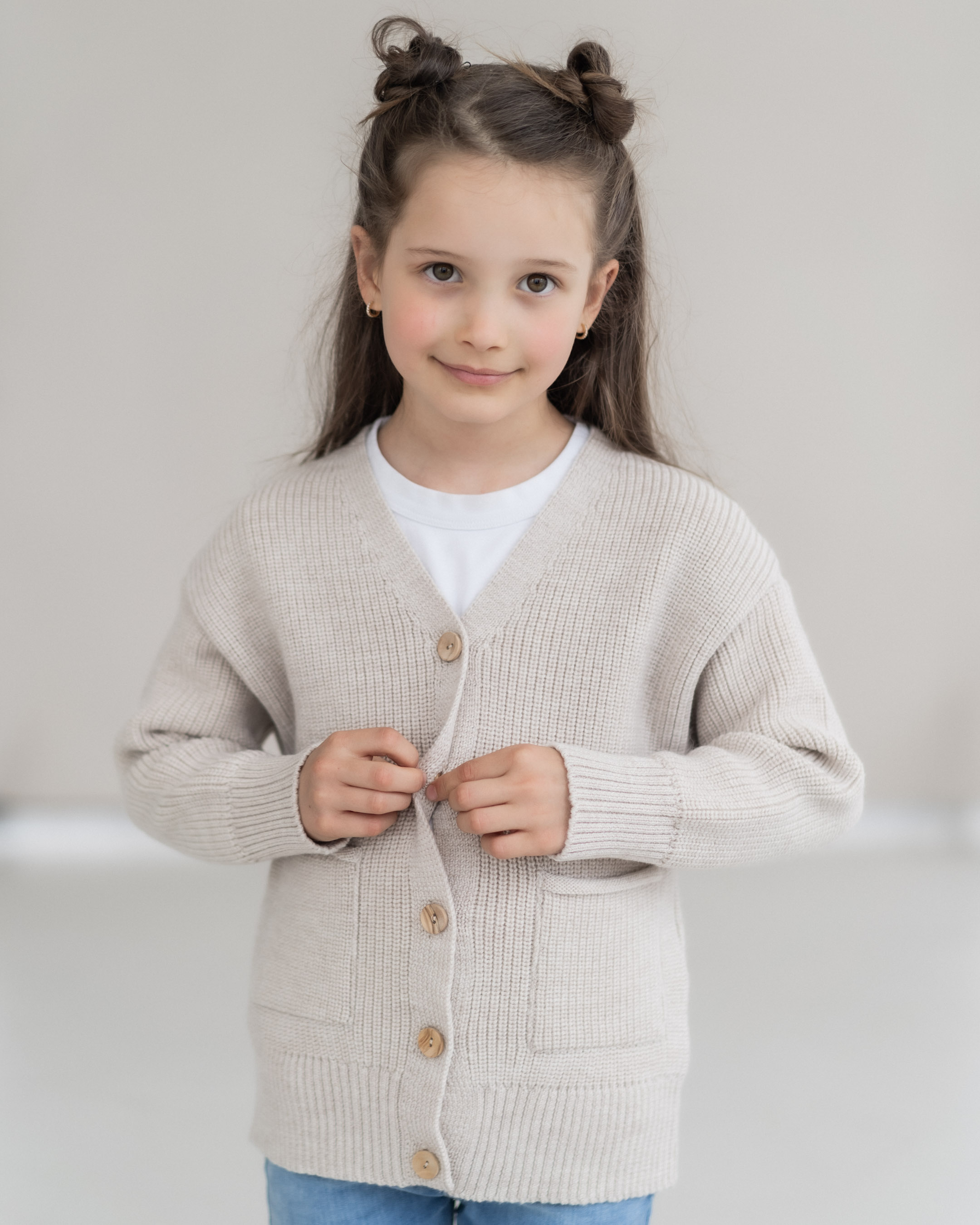 K7S20 Grobstrick Cardigan