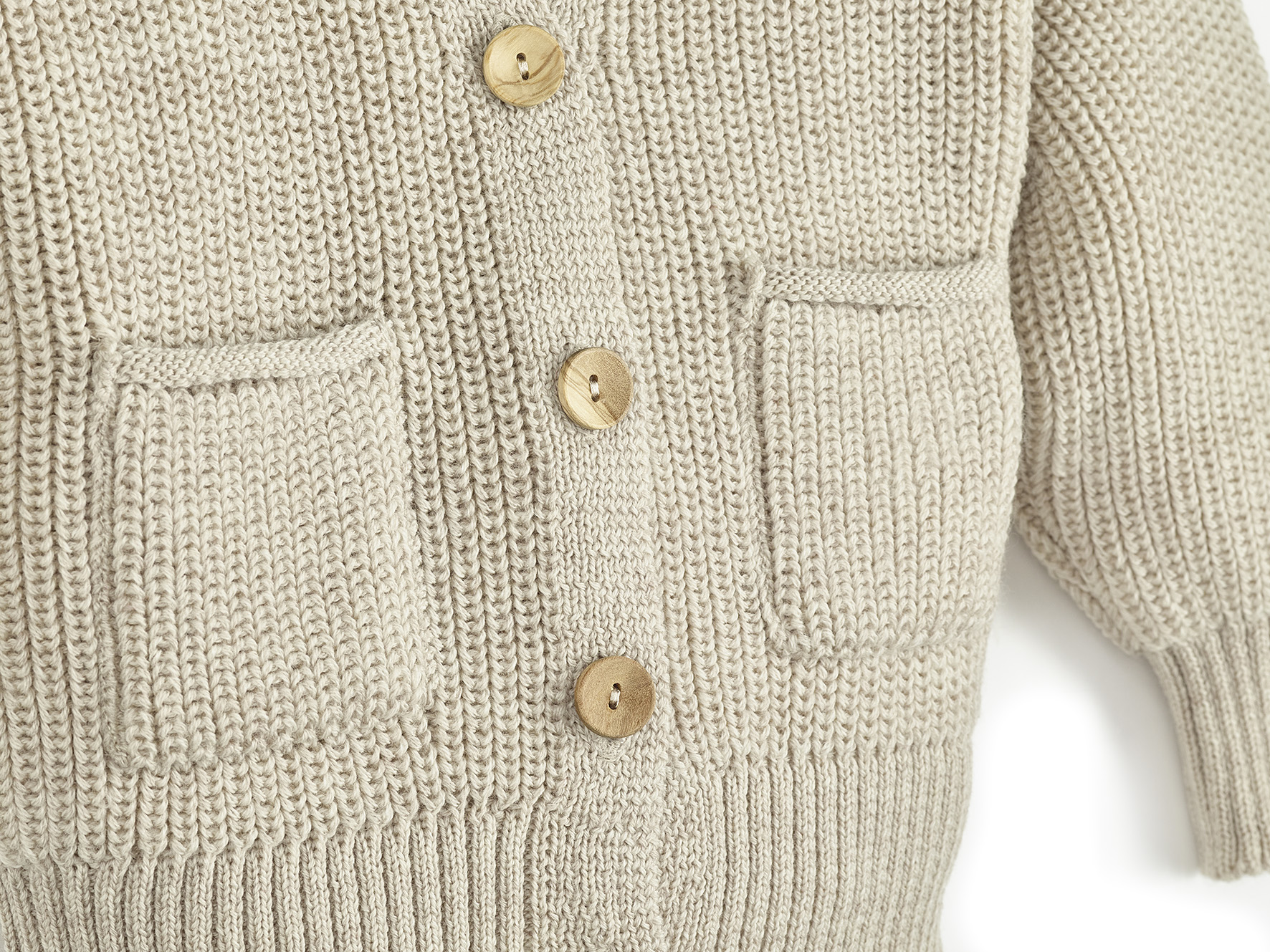 K7S20 Grobstrick Cardigan