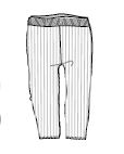 K6S85 Grobstrick-Leggings
