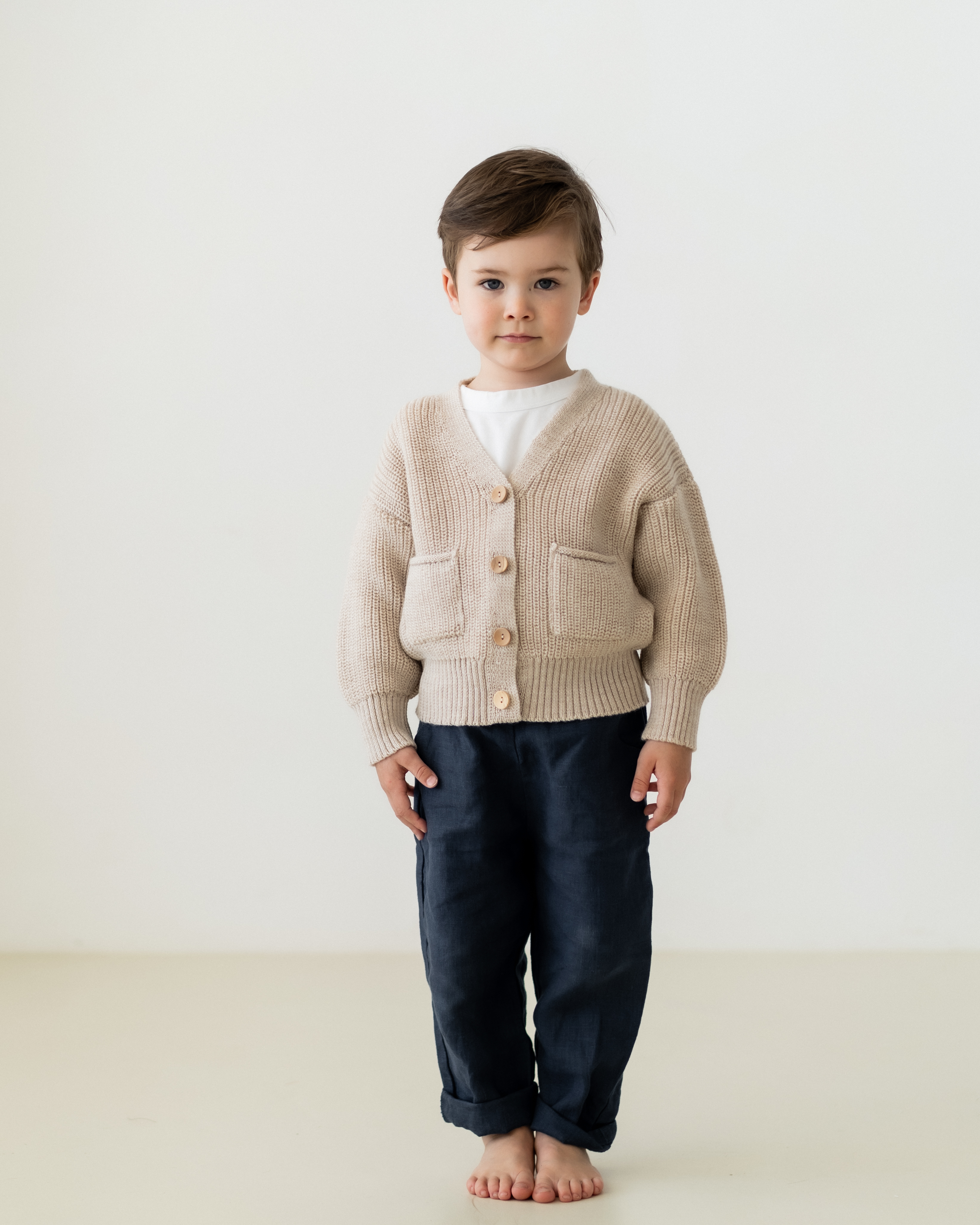 K7S20 Grobstrick Cardigan
