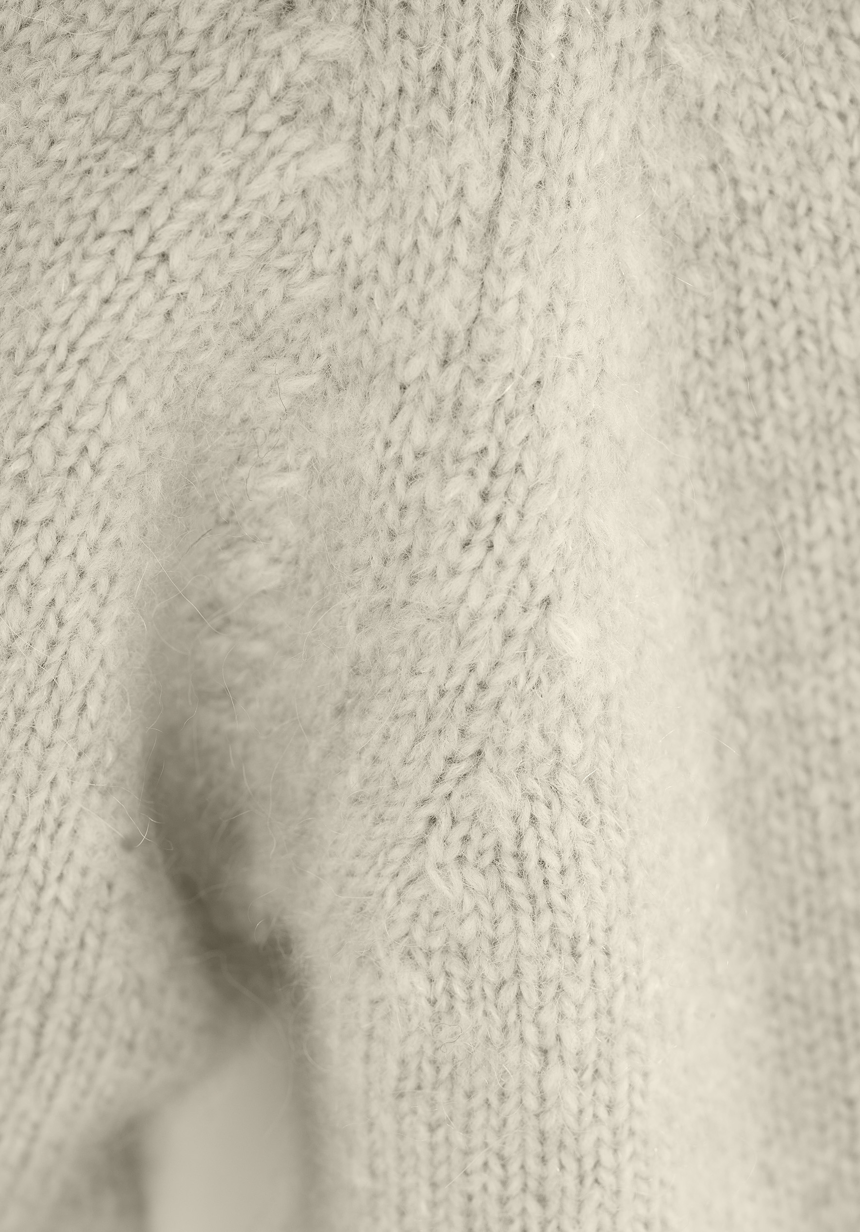 K7S15 Sweater mit Peter Pan Kragen