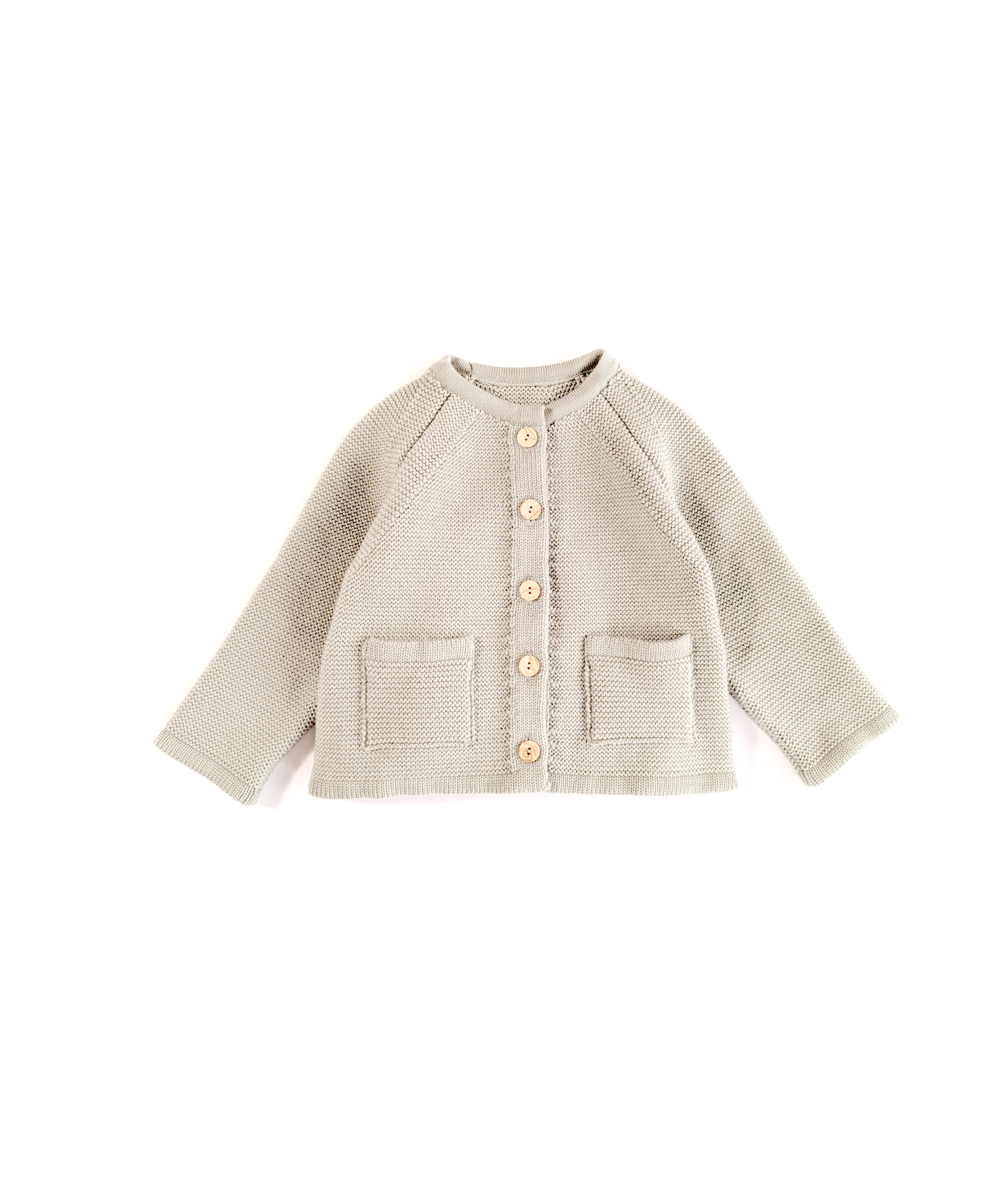 K6S90 Grobstrick Baby-Jacke
