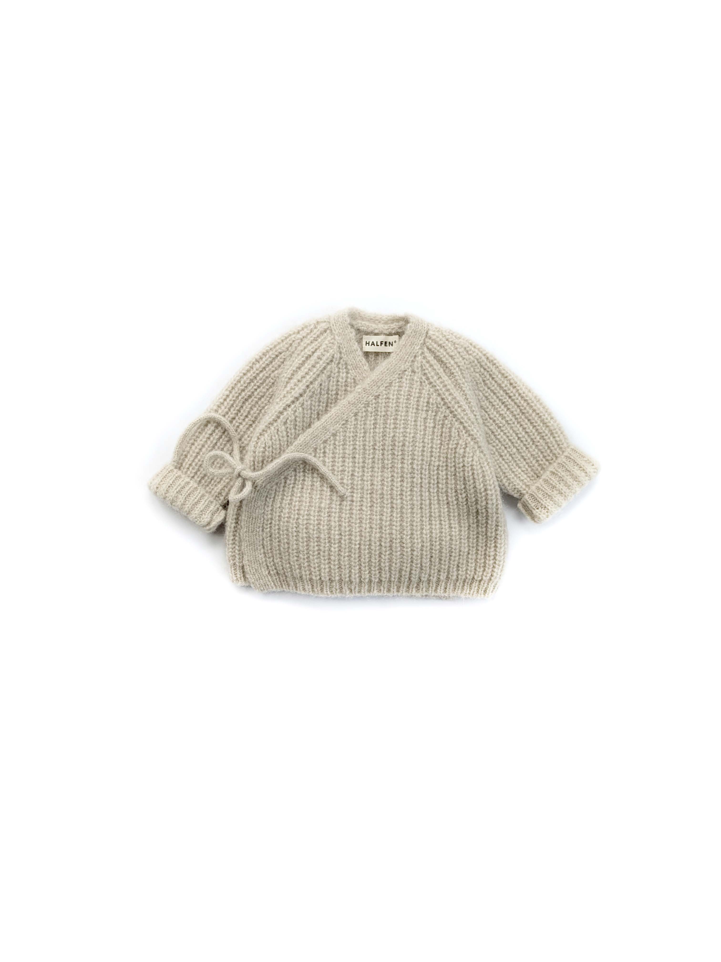 K6S80 Alpaka-Grobstrickjacke