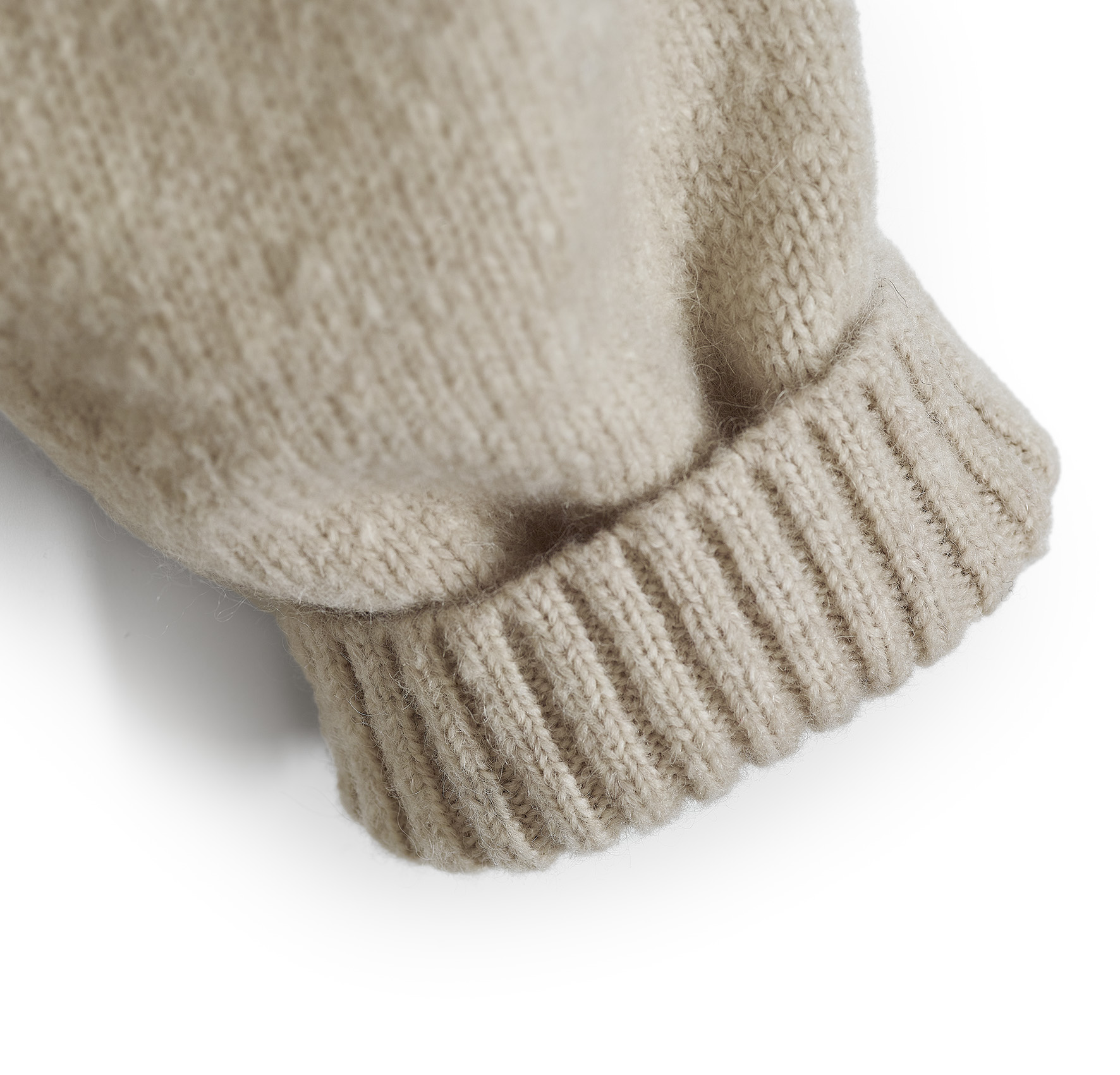 W7S12 Sweater mit Flechtdetails
