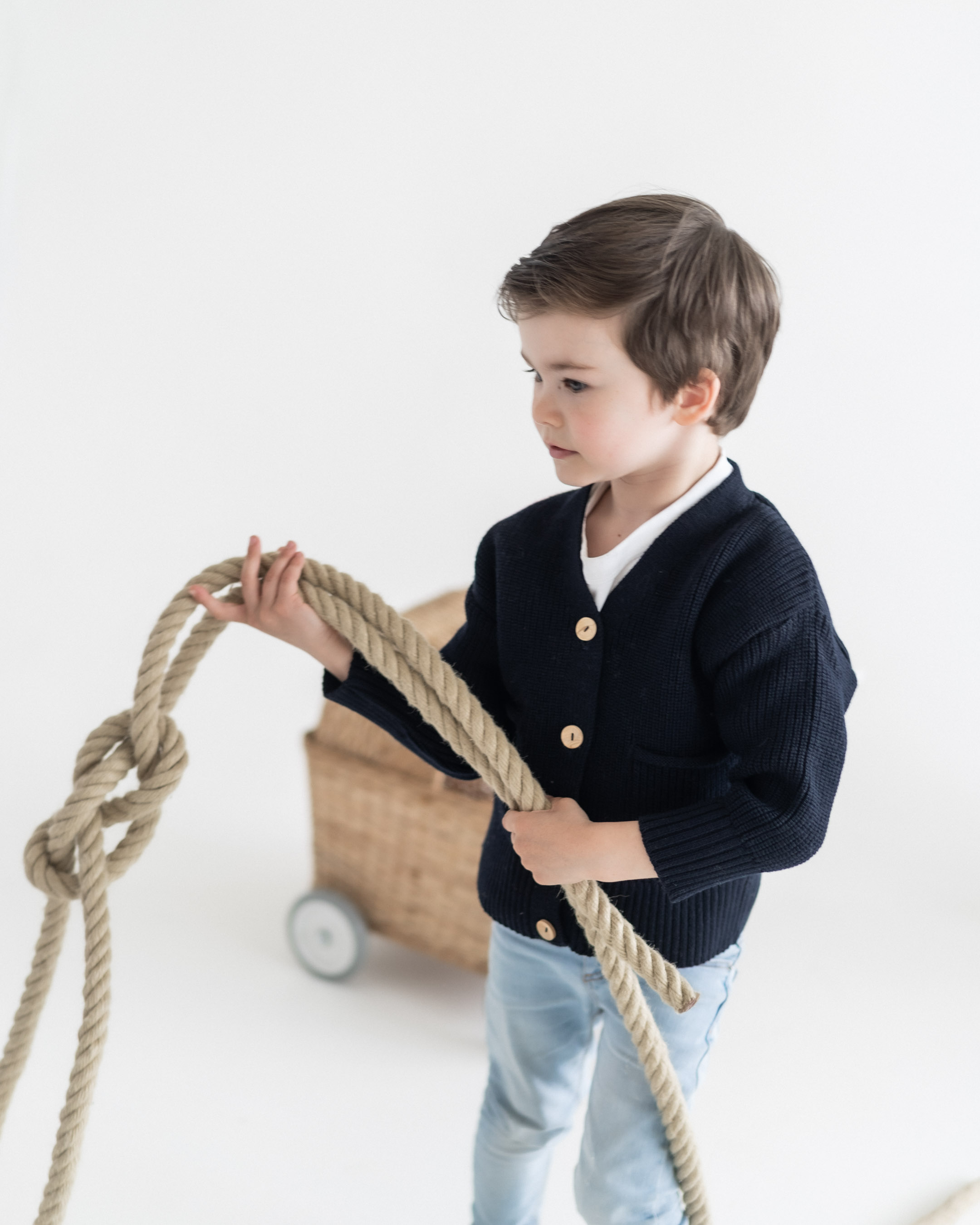 K7S20 Grobstrick Cardigan