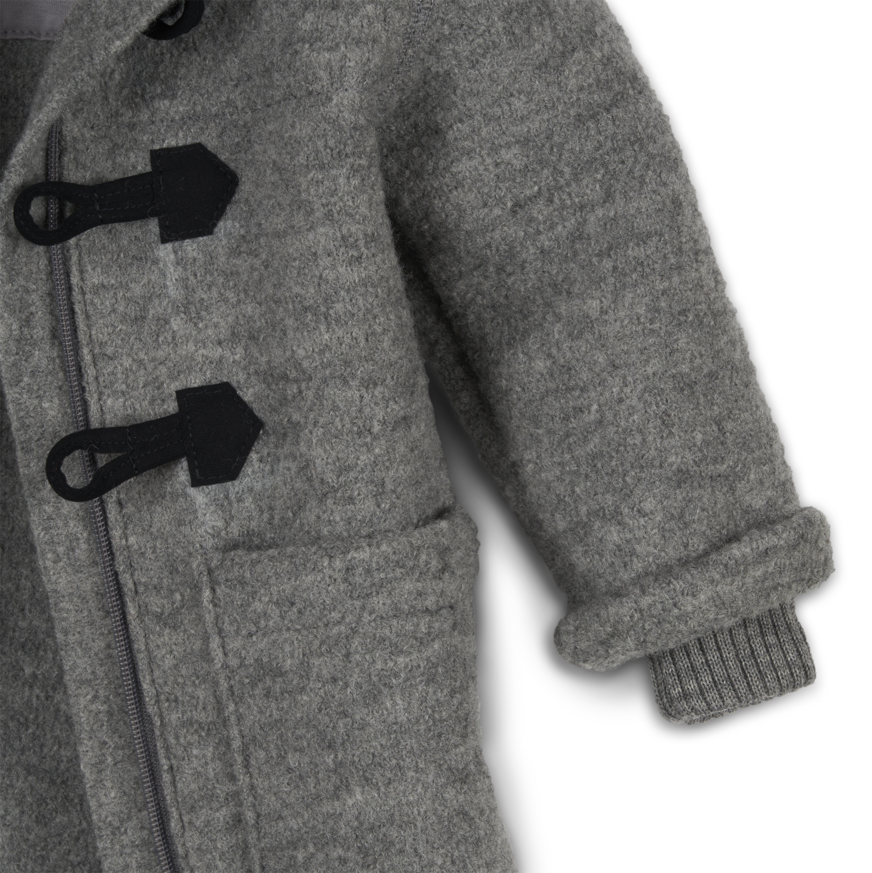 K2W70 Walk-Dufflecoat mit Reissverschluss