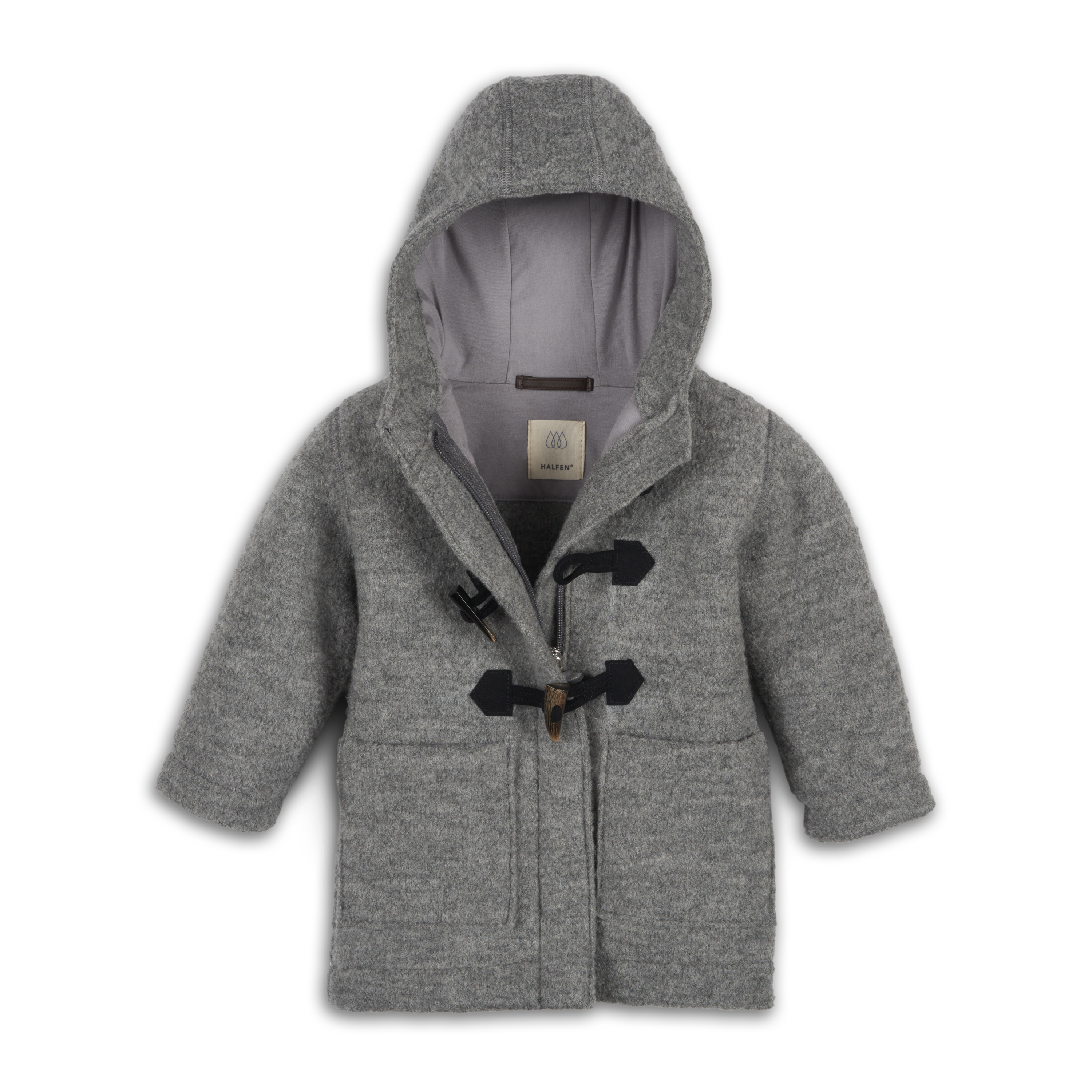 K2W70 Walk-Dufflecoat mit Reissverschluss