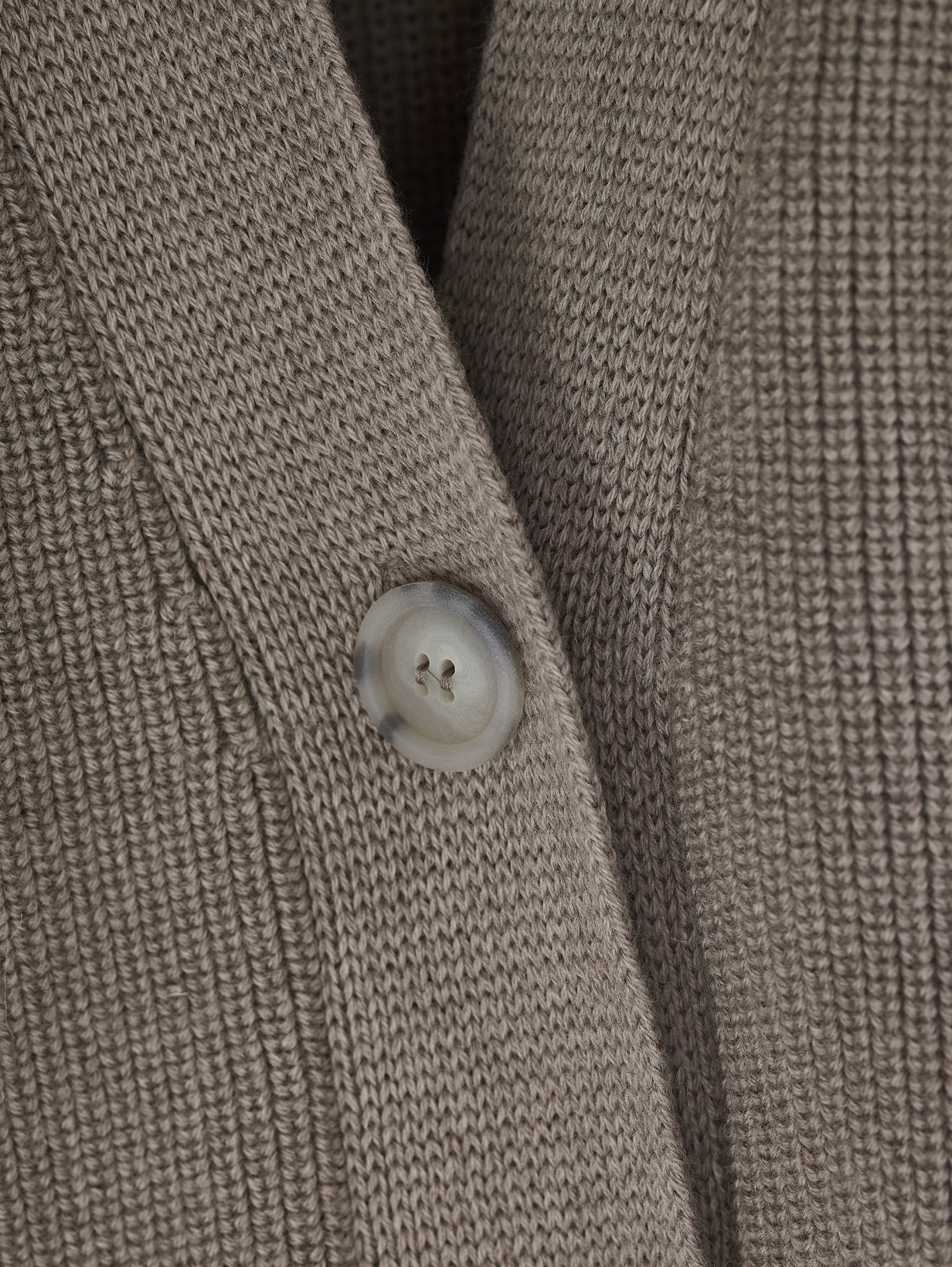 W7S55 Grobstrick Cardigan